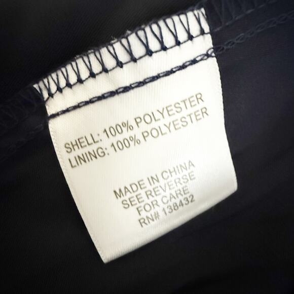 MODCLOTH | Navy Blue Circle Skirt A-Line Rainbow Buttons Plus Size | Size 1X - Picture 8 of 9